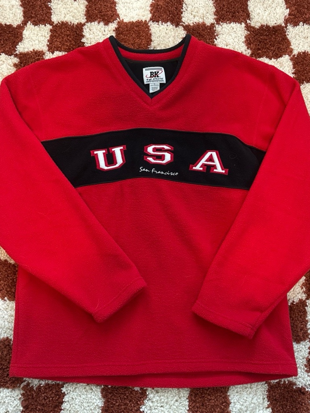 USA  Fleece Pullover San Francisco
